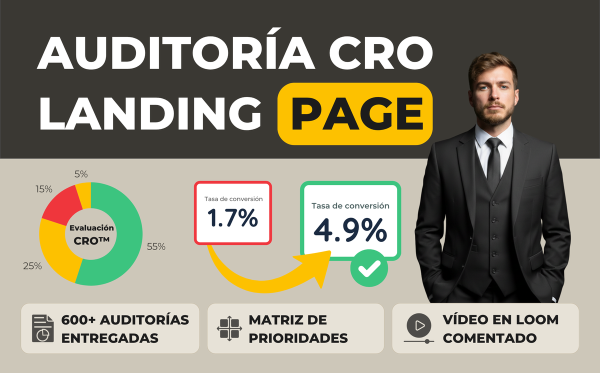 [ES] Auditoría CRO – Landing Page
