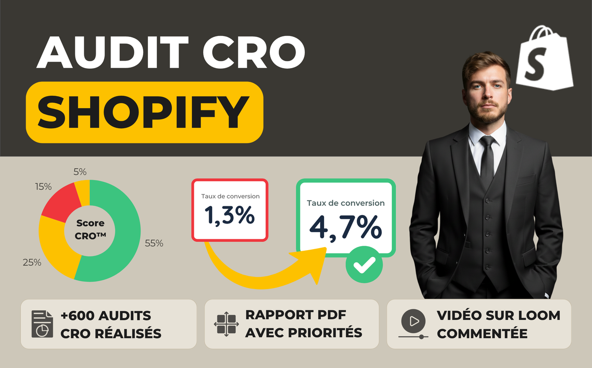 [FR] Audit CRO – Shopify