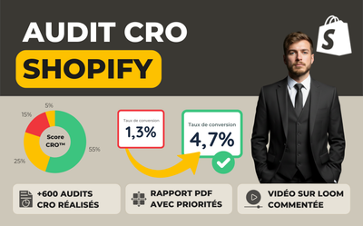 [FR] Audit CRO – Shopify