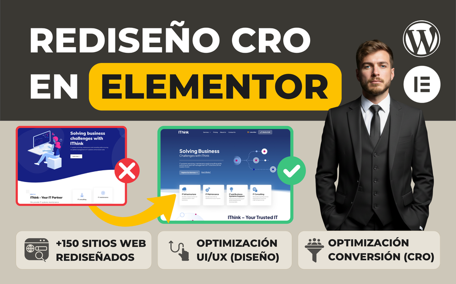 Rediseño con Elementor